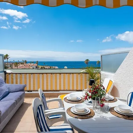 Apartmán Bright 1br With Ocean Views & Pool Santiago del Teide